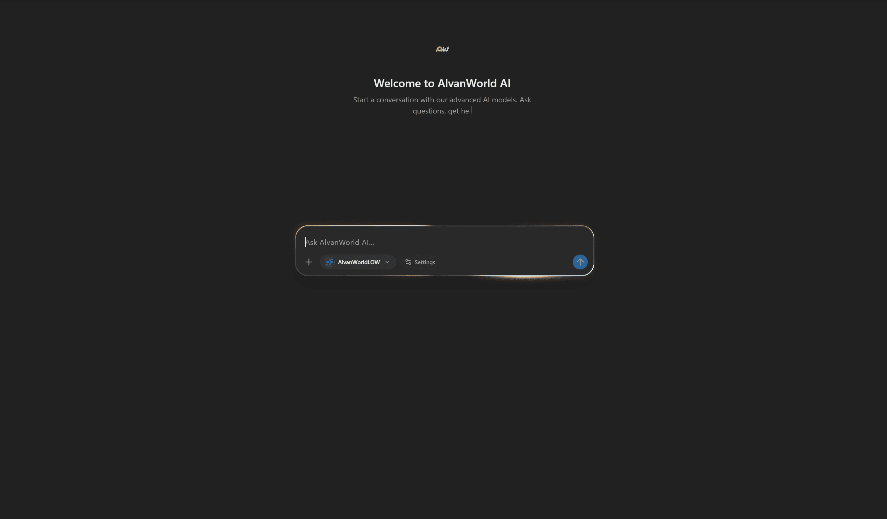 Alvan World — AI Agent Studio